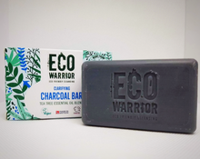 Load image into Gallery viewer, Eco Warrior Clarifying Charcoal Bar by Little Soap Company