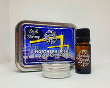 Load image into Gallery viewer, Dark&Stormy Beard Care Kit by The Beardy Beard Co.