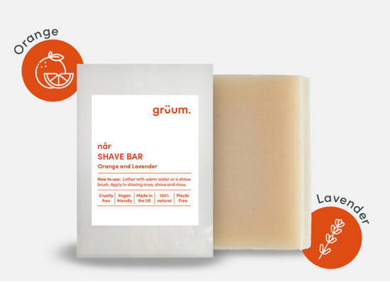 Orange and Lavender Shave Bar by grüum