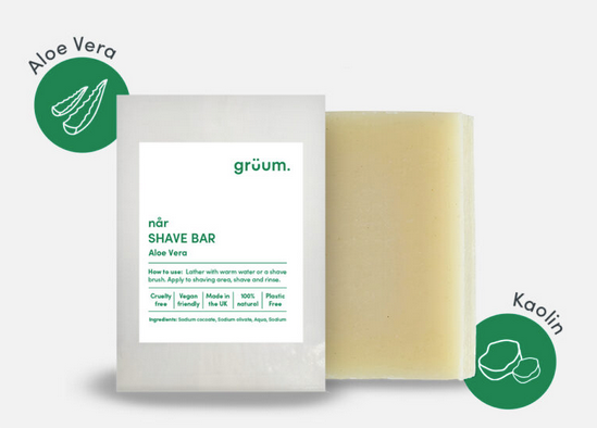 Aloe Vera Shave Bar by grüum