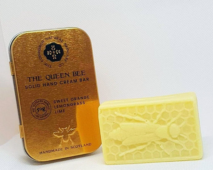 The Queen Bee Solid Hand Cream Bar by The Edinburgh Natural Skincare Co.